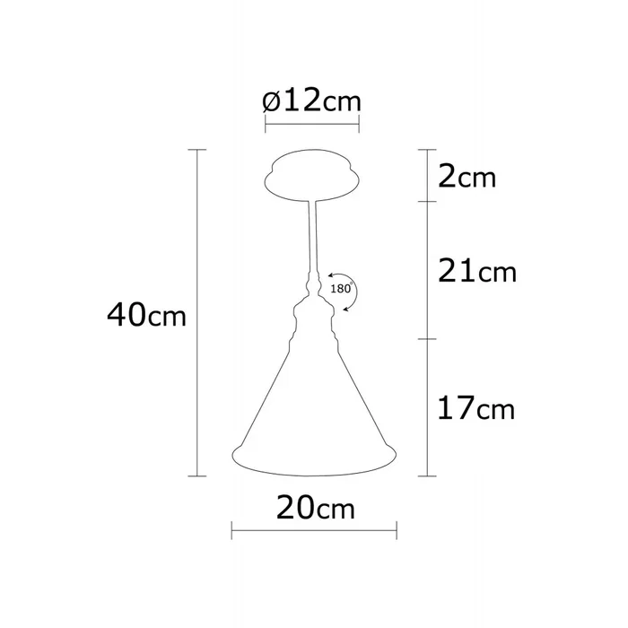 Vigo Lustre Plafond Style Vintage 1xE27 Sans Ampoule Modèle Berceste - N-675 Réf. OPV-525NOR1306