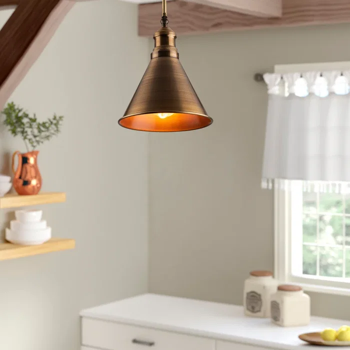 Vigo Lustre Plafond Style Vintage 1xE27 Sans Ampoule Modèle Berceste - N-675 Réf. OPV-525NOR1306