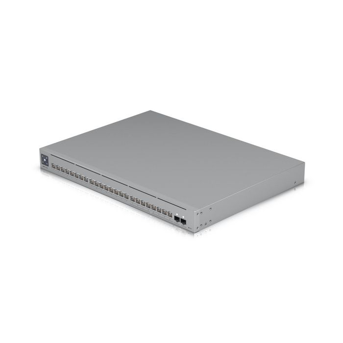 Ubiquiti Switch Ethernet Couche 3 24 Ports, 8 x 2.5 GbE RJ45 + 16 x 1 GbE RJ45 + 2 x 10G SFP+, Alimentation 50W, acier SGCC