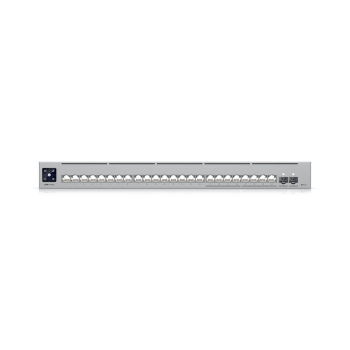 Ubiquiti Switch Ethernet Couche 3 24 Ports, 8 x 2.5 GbE RJ45 + 16 x 1 GbE RJ45 + 2 x 10G SFP+, Alimentation 50W, acier SGCC