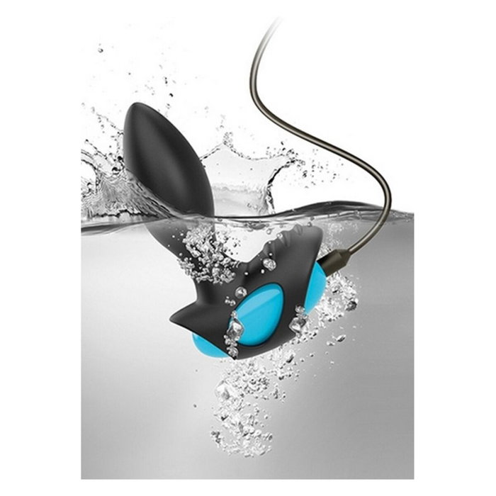 Vibromasseur anal Rocks-Off Varex Men-X Bleu/Noir