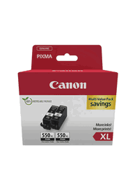 Canon 6431B010 Cartouche d'encre noire PGI-550XL Black XL - Pack de 2
