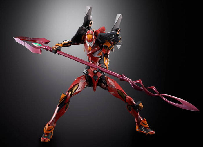 Bandai Tamashii Nations Neon Genesis Evangelion Diecast Metal Build Eva Production Model-02 30th avec la Lance de Cassius Bandai Tamashii Nations Neon Genesis Evangelion Diecast Metal Build Eva Production Model-02 30th avec la Lance de Cassius