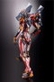 Bandai Tamashii Nations Neon Genesis Evangelion Diecast Metal Build Eva Production Model-02 30th avec la Lance de Cassius