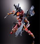 Bandai Tamashii Nations Neon Genesis Evangelion Diecast Metal Build Eva Production Model-02 30th avec la Lance de Cassius