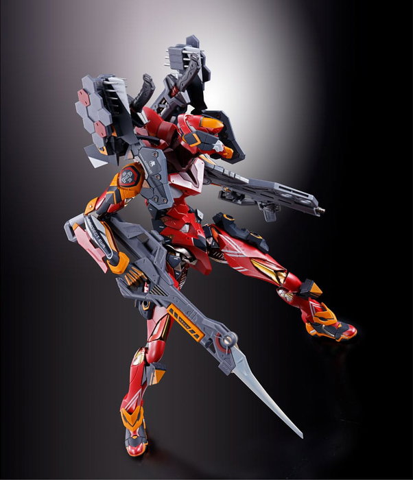 Bandai Tamashii Nations Neon Genesis Evangelion Diecast Metal Build Eva Production Model-02 30th avec la Lance de Cassius Bandai Tamashii Nations Neon Genesis Evangelion Diecast Metal Build Eva Production Model-02 30th avec la Lance de Cassius