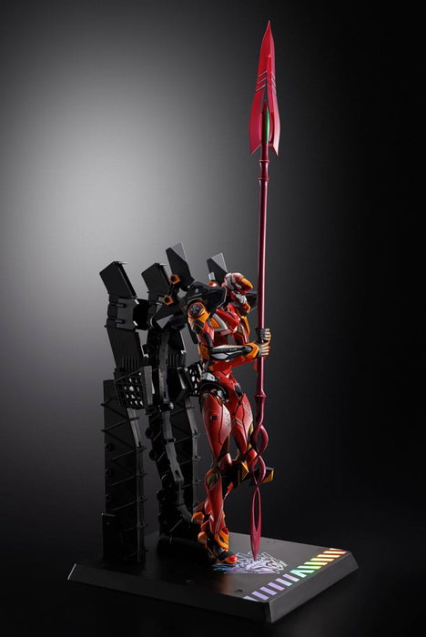 Bandai Tamashii Nations Neon Genesis Evangelion Diecast Metal Build Eva Production Model-02 30th avec la Lance de Cassius Bandai Tamashii Nations Neon Genesis Evangelion Diecast Metal Build Eva Production Model-02 30th avec la Lance de Cassius
