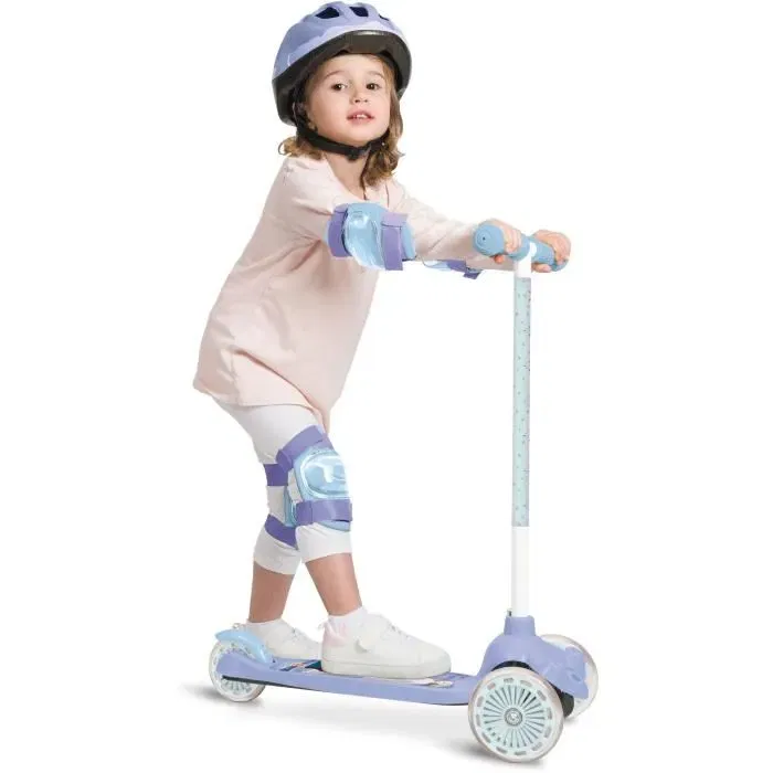 Mondo Trottinette 3 Roues Inversées Disney La Reine des Neiges - Pour Enfants à partir de 3 ans (Support 50 kg, Roues PVC) Mondo Trottinette 3 Roues Inversées Disney La Reine des Neiges - Pour Enfants à partir de 3 ans (Support 50 kg, Roues PVC)