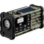 Sangean MMR-88 DAB+ Radio d'urgence camouflage avec manivelle et solaire