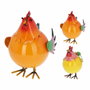 Lifetime Figurine Décorative Poule Bondissante en Métal