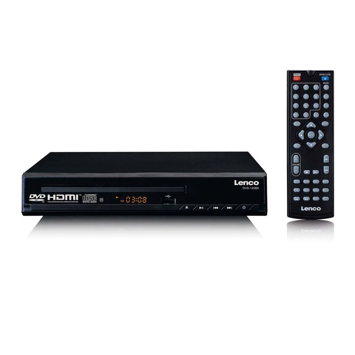 Lenco DVD-120BK Noir Lenco DVD-120BK Noir