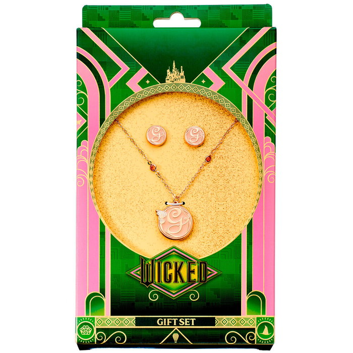 THE CARAT SHOP Set Colgante + pendientes Glinda Wicked en or rose THE CARAT SHOP Set Colgante + pendientes Glinda Wicked en or rose