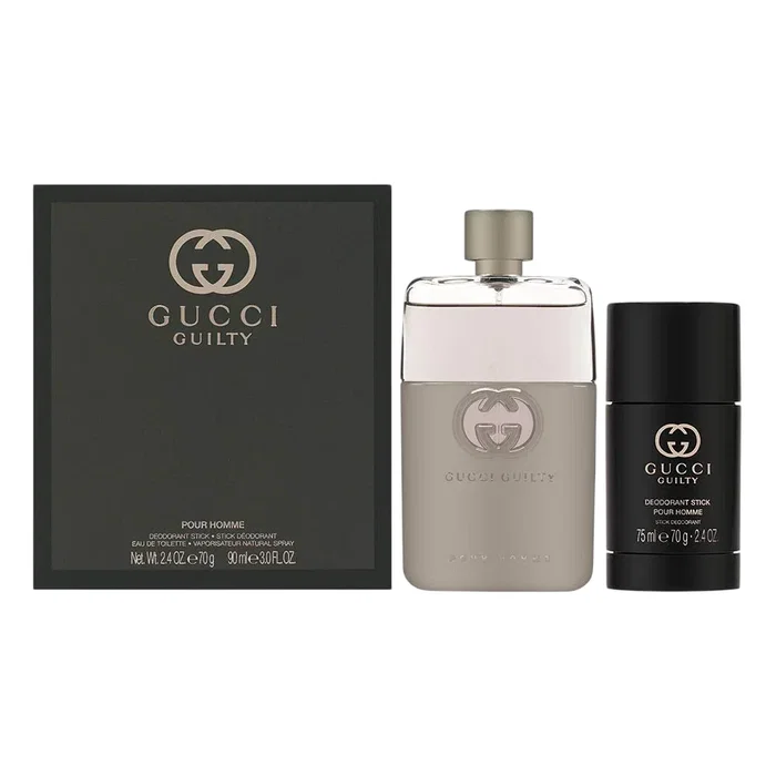Gucci Set Guilty Eau de Toilette et Déodorant pour Homme Gucci Set Guilty Eau de Toilette et Déodorant pour Homme