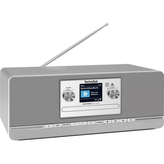 Technsat DigitRadio 372 CD BT Silver Technsat DigitRadio 372 CD BT Silver