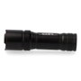 Edm Lampe torche LED tactique 150 lm avec zoom, aluminium, 3 piles AAA incluses, noir