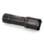 Edm Lampe torche LED tactique 150 lm avec zoom, aluminium, 3 piles AAA incluses, noir