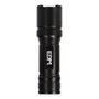 Edm Lampe torche LED tactique 150 lm avec zoom, aluminium, 3 piles AAA incluses, noir