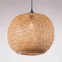 Lampe Suspendue Kasukabe Bambou Naturel Style Bohème Chic SKD-P80003