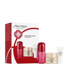 Shiseido Benefiance Crème Lissant Anti-Rides Yeux 15ml + Crème Visage 15ml + Ultimune Power Infusing Concentré 5ml - Coffret Soin