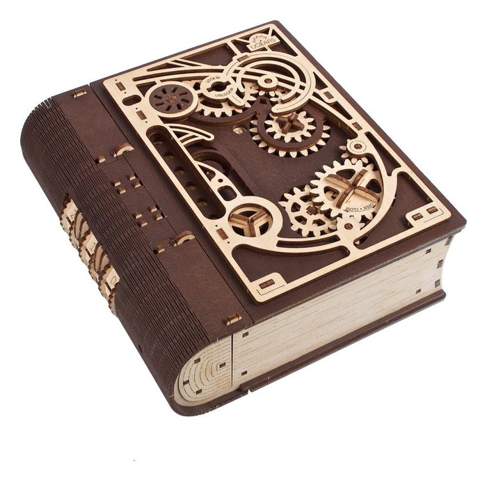Ugears Livre des secrets - Maquette mécanique en bois 3D