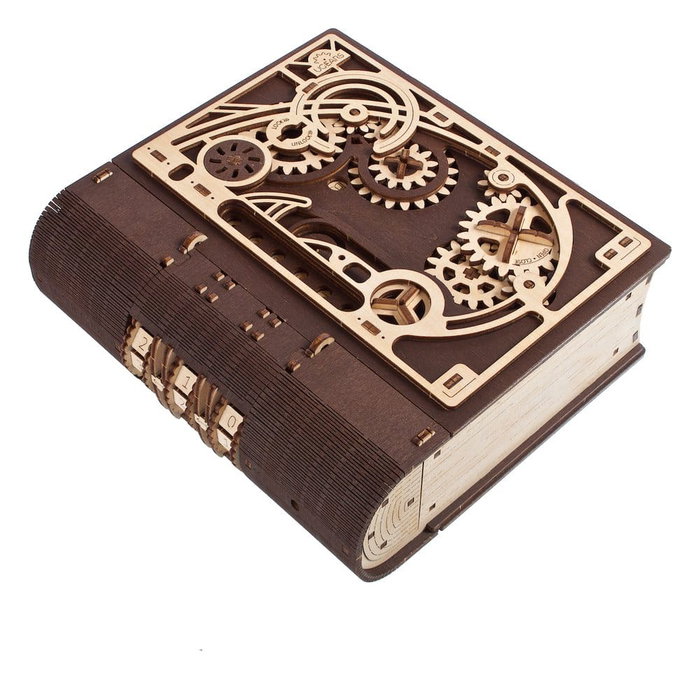 Ugears Livre des secrets - Maquette mécanique en bois 3D