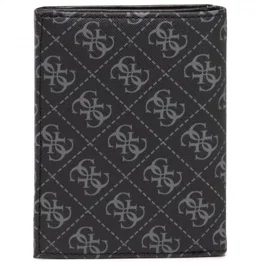 Guess Dan Portefeuille en textile noir pour hommes