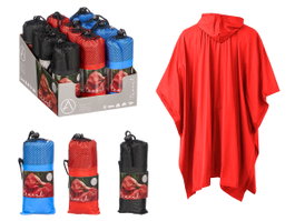 Arte Regal Poncho Surtido Couleurs Assorties 20x7x6 cm EVA Bleu Noir Rouge (Set de 48)