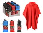 Arte Regal Poncho Surtido Couleurs Assorties 20x7x6 cm EVA Bleu Noir Rouge (Set de 48)