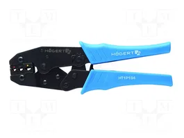 HÖGERT TECHNIK Pince à sertir pour cosses de câble et connecteurs isolés 0,5-6mm²
