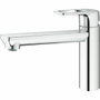 Grohe BauLoop 31706000 Mitigeur d'évier monocommande, Bec pivotant médium, Chrome