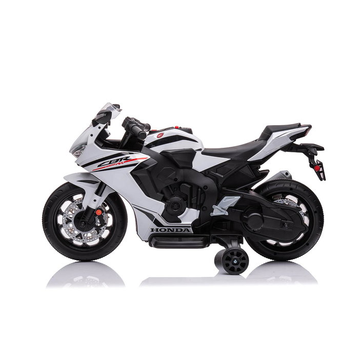 Tachan Moto électrique enfant Honda CBR1000RR 12V - Avec licence officielle, LED, USB/MP3 et 2 batteries - Âge recommandé +3 ans Tachan Moto électrique enfant Honda CBR1000RR 12V - Avec licence officielle, LED, USB/MP3 et 2 batteries - Âge recommandé +3 ans