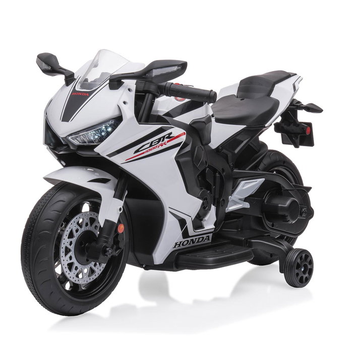 Tachan Moto électrique enfant Honda CBR1000RR 12V - Avec licence officielle, LED, USB/MP3 et 2 batteries - Âge recommandé +3 ans Tachan Moto électrique enfant Honda CBR1000RR 12V - Avec licence officielle, LED, USB/MP3 et 2 batteries - Âge recommandé +3 ans
