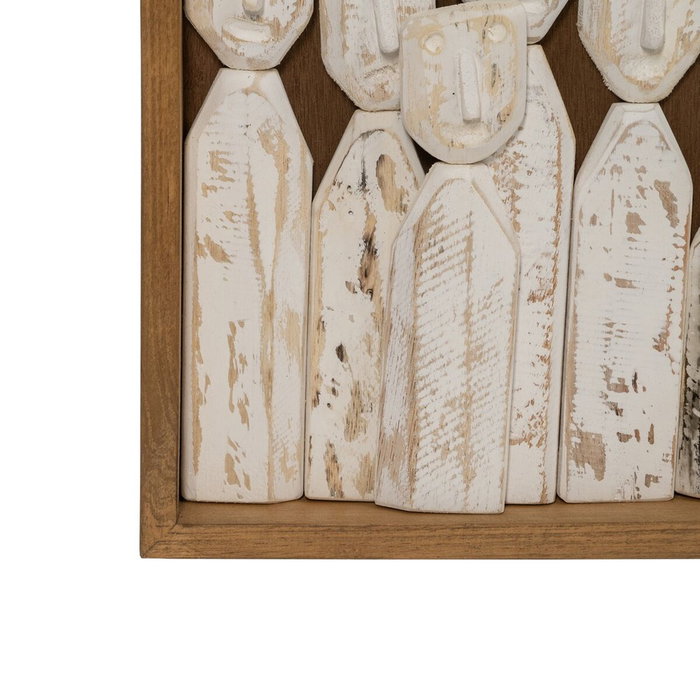 Cadre Marron Beige Bois 120 x 164 x 6 cm