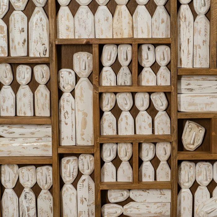 Cadre Marron Beige Bois 120 x 164 x 6 cm