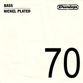 DUNLOPST Corde de basse en nickel entorché .070