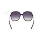 Guess GU7844 01B Lunettes de Soleil Homme Rectangulaire Noir Verres Fumés Gradient Smoke 59 mm