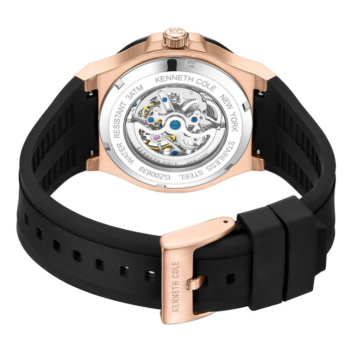 Kenneth Cole KCWGZ0063902 - Montre automatique rose et noir Kenneth Cole KCWGZ0063902 - Montre automatique rose et noir