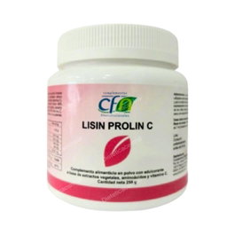 CFN Lisin Prolin C Poudre 250g - Complément Alimentaire au Citron