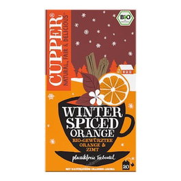 CUPPER Infusion Bio Orange et Cannelle, 20 Sachets