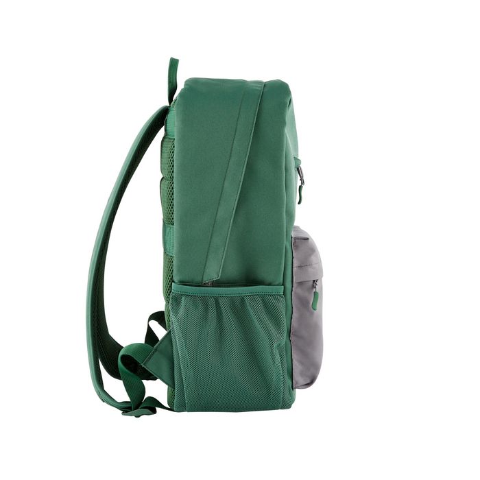 HP Sac à dos Campus pour ordinateur portable 15.6 pouces, organisation avec sangles rembourrées et compartiment sécurisé, vert