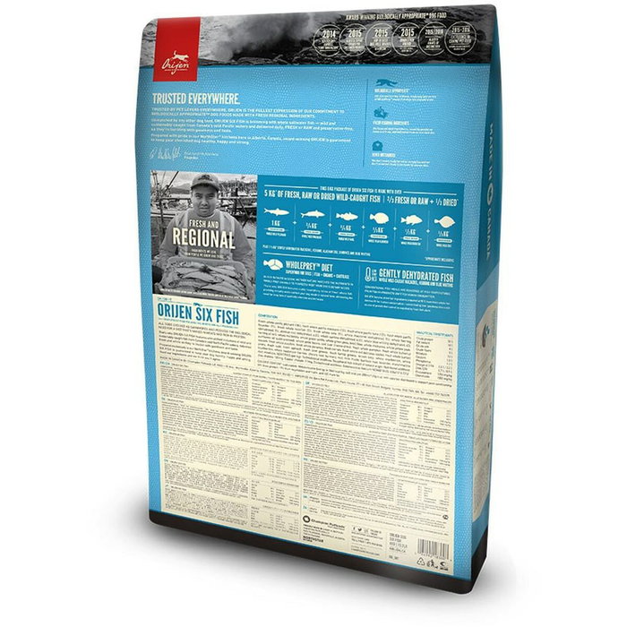 Nourriture Orijen Six Fish Adulte Poisson 6 Kg Nourriture Orijen Six Fish Adulte Poisson 6 Kg