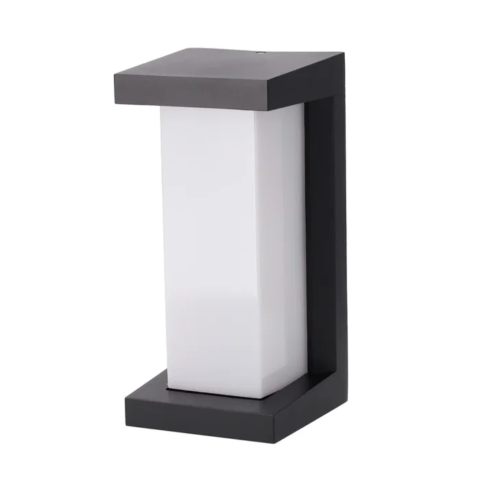 Aplique LED Cuauhtemoc 18W Blanc Aluminium Extérieur Moderne Élégant Lumens