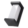 Aplique LED Cuauhtemoc 18W Blanc Aluminium Extérieur Moderne Élégant Lumens