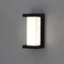 Aplique LED Cuauhtemoc 18W Blanc Aluminium Extérieur Moderne Élégant Lumens