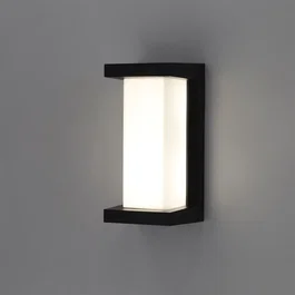 Aplique LED Cuauhtemoc 18W Blanc Aluminium Extérieur Moderne Élégant Lumens