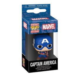 FUNKO Porte-clés Pocket POP! Marvel Captain America Classics