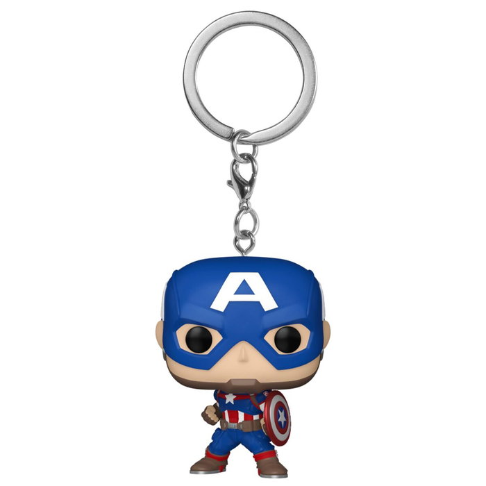 FUNKO Porte-clés Pocket POP! Marvel Captain America Classics