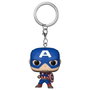 FUNKO Porte-clés Pocket POP! Marvel Captain America Classics