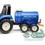 Falk - Remorque Citerne New Holland pour Tracteur à Jouet, Capacité 30L, Bleu, Enfants 3 à 7 Ans, Fabrication Française