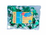 Innspiro Gemmes décoratives acryliques cercle vert 18mm 200u. approx.